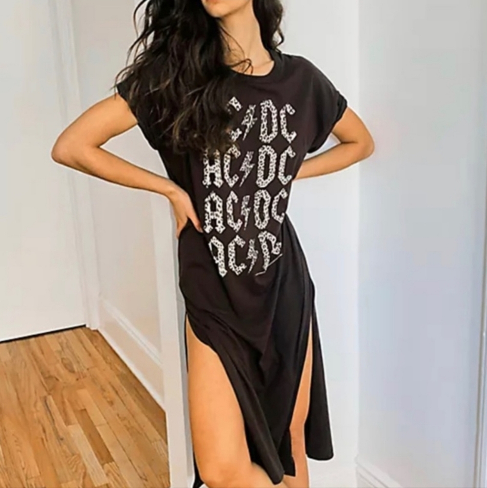 Chaser x Free People ACDC Maxi Top Dress